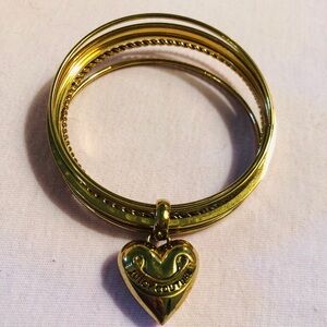 NWOT Vintage Juicy Couture Bracelets with Puffy Heart